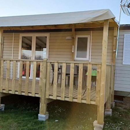 Mobilhome 6 Personnes Biville-sur-Mer Esterno foto