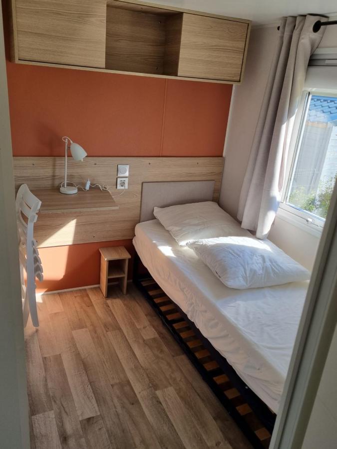 Mobilhome 6 Personnes Biville-sur-Mer Esterno foto