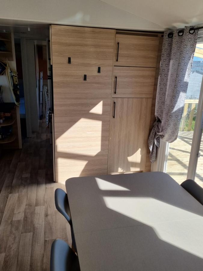 Mobilhome 6 Personnes Biville-sur-Mer Esterno foto