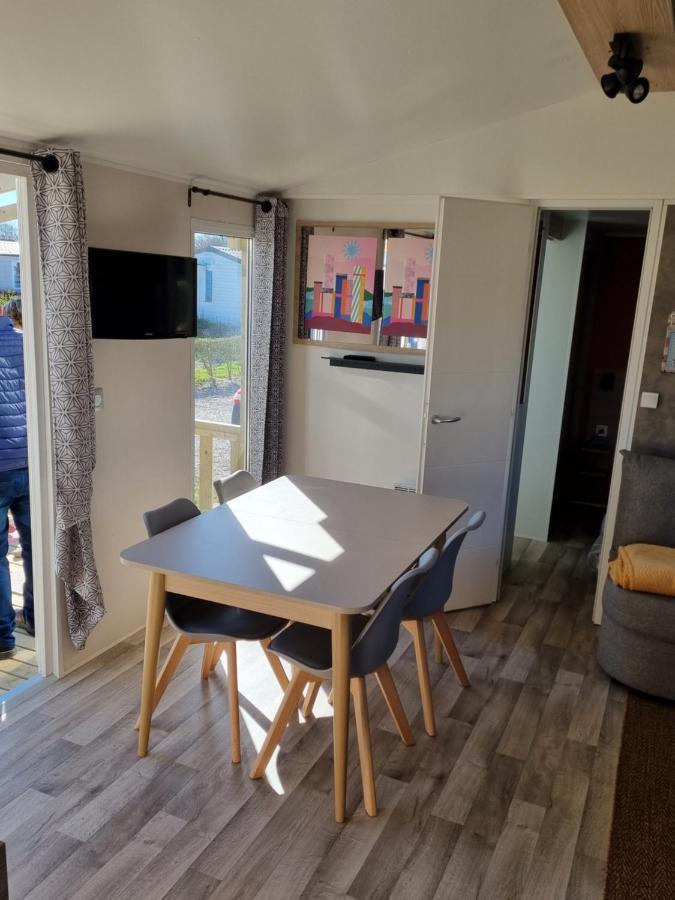 Mobilhome 6 Personnes Biville-sur-Mer Esterno foto