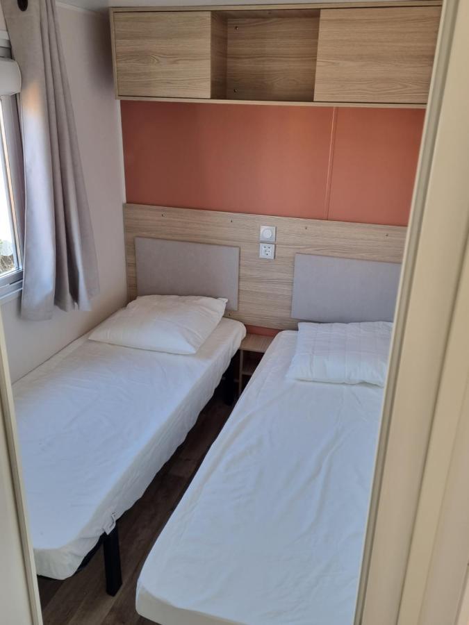 Mobilhome 6 Personnes Biville-sur-Mer Esterno foto