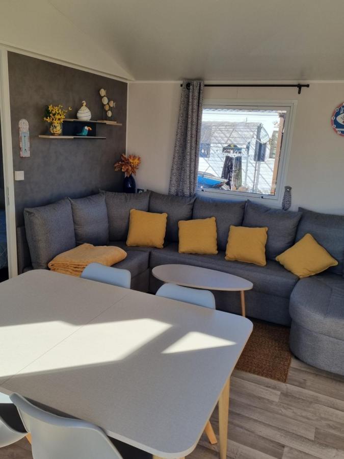 Mobilhome 6 Personnes Biville-sur-Mer Esterno foto