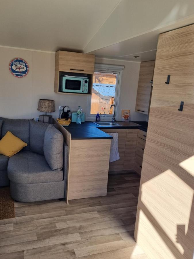Mobilhome 6 Personnes Biville-sur-Mer Esterno foto